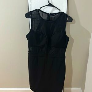 Black causal dress very comfortable and smooth material
